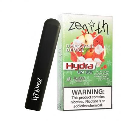 Одноразовая эл. сигарета Zenith Disposable Hydra ON ICE 400 затяжек 