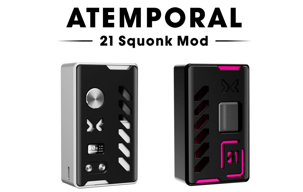   Damn Vape ATEMPORAL 21 SQUONK MOD (DV X TMF PROJECT)